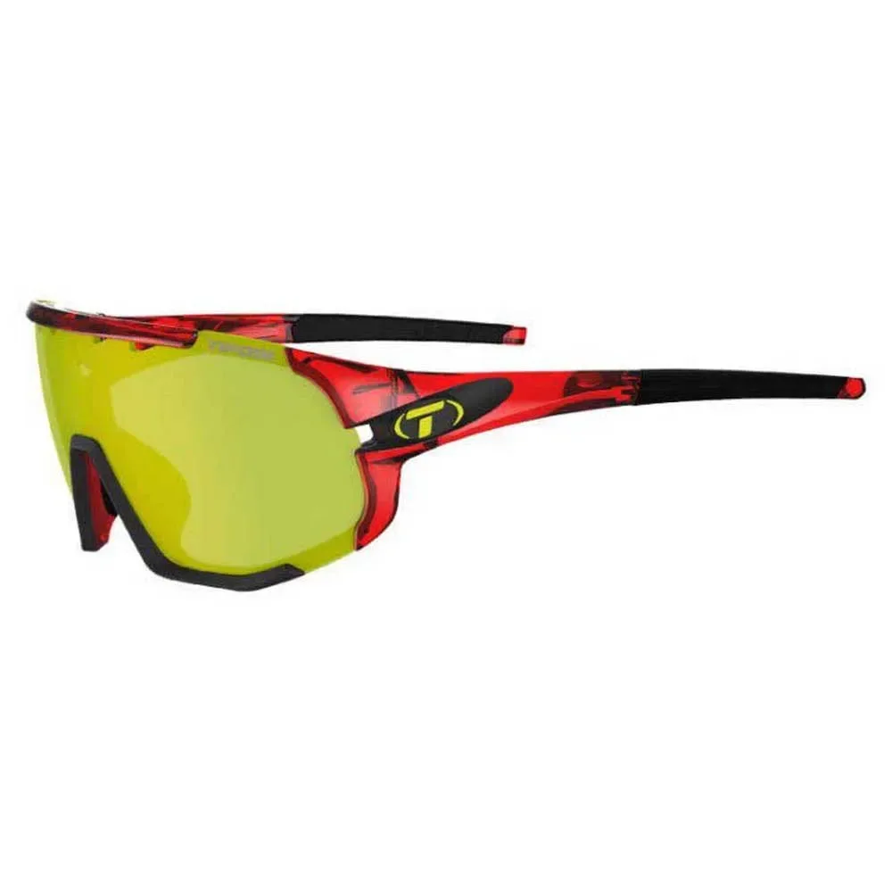 Occhiali Da Sole Sledge Clarion Interchangeable Crystal Red - Tifosi - FashionsVida