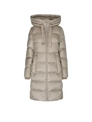 Plumífero acolchado beige 36