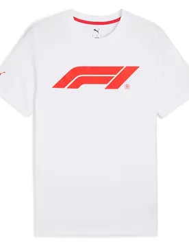 T-shirt à Manches Courtes F1 Ess Logo Puma White M Homme