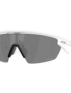 Sphaera Sunglasses Matte White Prizm Black/CAT3 - Oakley - FashionsVida