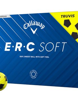 Golfbälle Erc Soft Truvis - 12er Pack, gelb