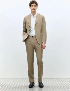 Pantalón de traje separate de hombre regular - Dustin - FashionsVida