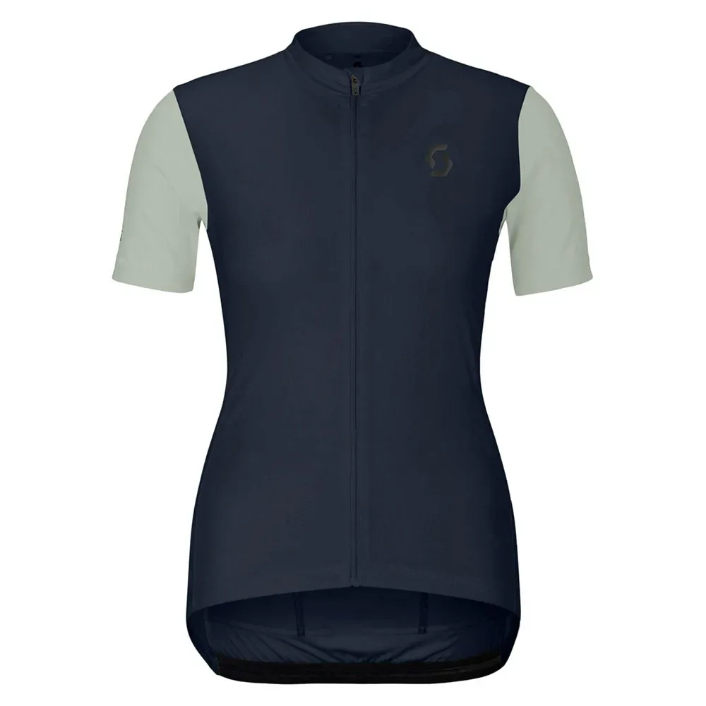 Maglia A Maniche Corte Endurance Dark Blue / Spray Grey - Scott - FashionsVida