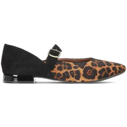 Flache Sandalen 73961 Leopard 36