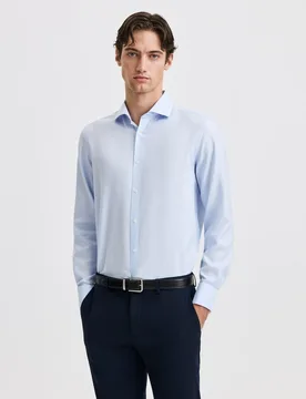 Camisa de vestir de hombre puño doble coolmax - Easy Wear - FashionsVida