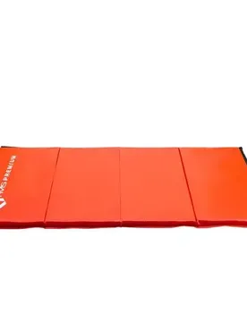 Faltbare Gymnastikmatte Mgs01 Premium - Rouge - unisex - Size: 2400x1200 mm