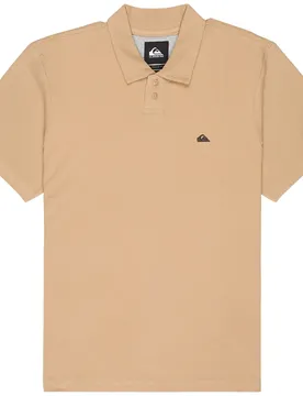 Polo à Manches Courtes Mw Pique Khaki L