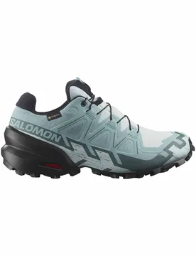 Chaussures de trail en GORE-TEX® - Speedcross 6 GTX W Ballad Blue/Black - Taille 38 2/3 - Gris - Salomon - FashionsVida