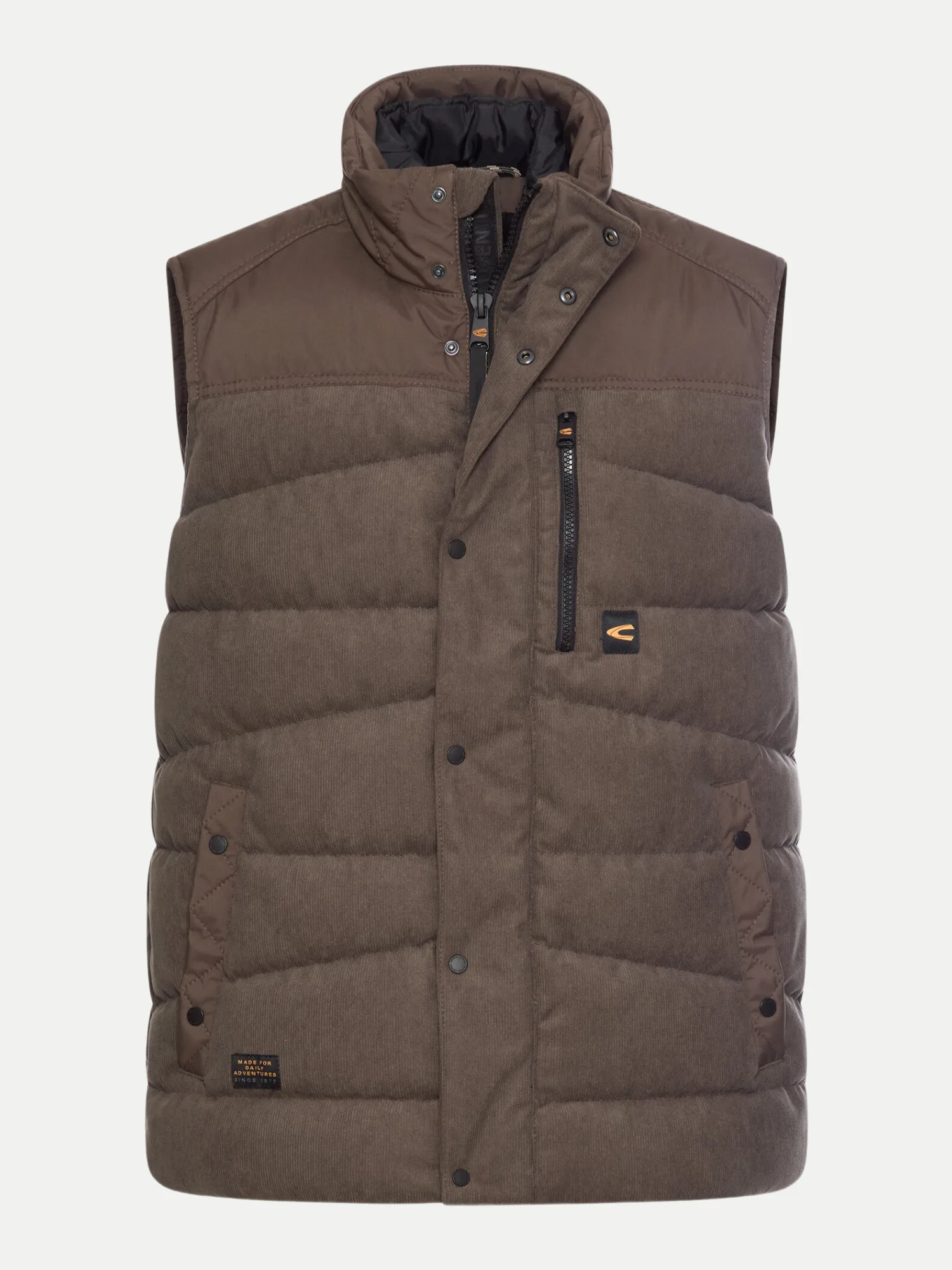 Cordweste Gefüttert Braun XXL - Camel active - FashionsVida