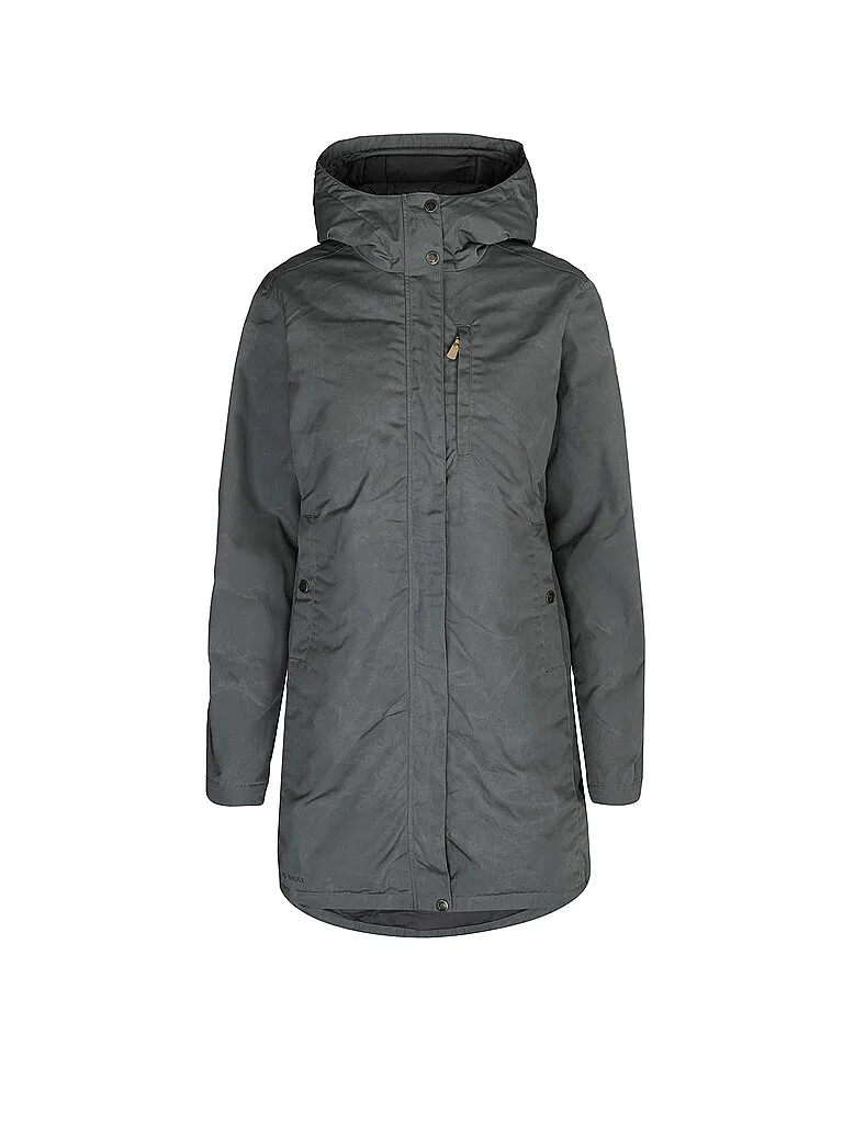 Parka de invierno Kiruna para mujer gris XS - Fjällräven - FashionsVida