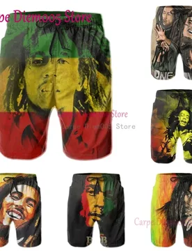 Bob Marley 3D Print Funny Fashion Casual Short Pants Summer Men Board Shorts Unisex Swimming Shorts - Aliexpress - FashionsVida