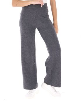 Pantalone misto lana GRIGIO SCURO L