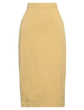 Midi-Rock Damen Senf 36 Damen - Max Mara - FashionsVida