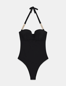 Costume da bagno intero donna nero