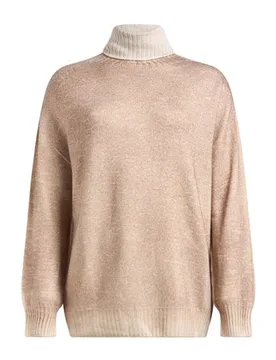 Rollkragenpullover Damen Maulwurfsgrau 34,36,38 Damen - ARAGONA - FashionsVida
