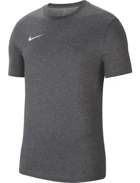 T-shirt à Manches Courtes Dri Fit Park Charcoal Heathr / White M