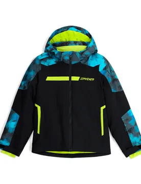 Veste Challenger Black 10 Années Garçon - Spyder - FashionsVida