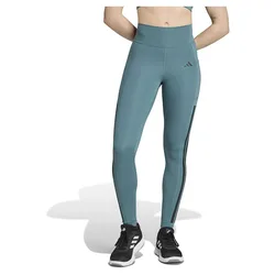 Leggings Optime 3 Stripes Full Length Preloved Teal XL