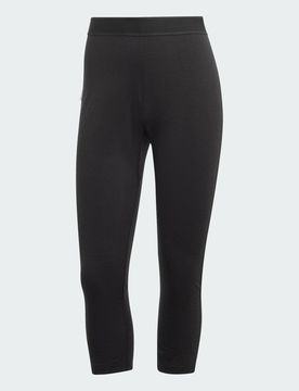 Leggings 3/4 Xperior Merino 200 Baselayer M Black