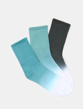 Calze lunghe ombré 3 pack - multicolor