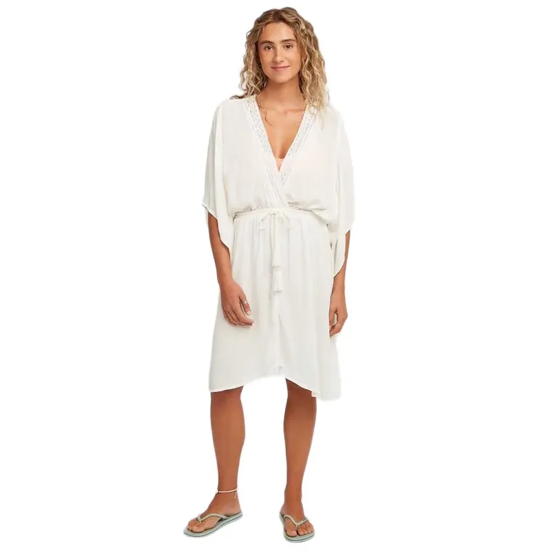 Vestito Corto A Maniche Corte Essentials Tokeena Cover-up Snow White S