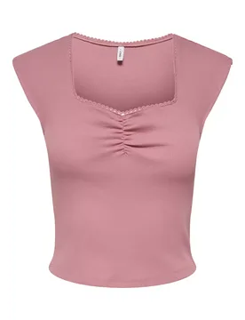 ONLFENJA S/S CUTE TOP BOX JRS feale - M - FashionsVida