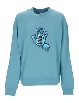 Felpa Leggera Girocollo Uomo Cabana Hand Crew Turquoise
