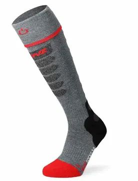 Chaussettes Longues Heat 5.1 Toe Cap Slim Fit Grey / Red EU 42-44 Homme