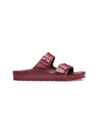 Pantoletas de mujer Arizona Eva Basic Medium/Narrow rojo oscuro 37
