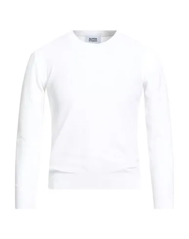 Pullover Hombre Blanco 48,52 Hombre - ALPHA - FashionsVida