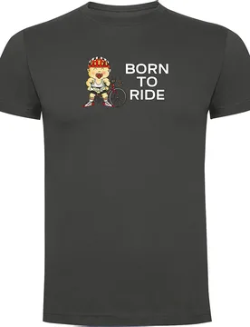 T-shirt à Manches Courtes Born To Ride - Kruskis - FashionsVida