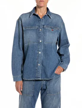 Camicia A Maniche Lunghe W239 .000.270 165 Medium Blue S