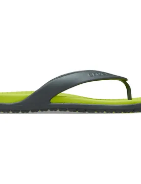 Infradito Coast Slate Grey / Citrus EU 45-46 - Crocs - FashionsVida