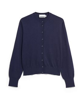 Strickjacke dunkelblau M damen