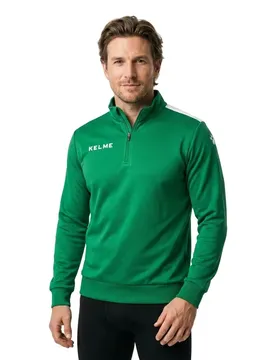 Sweat à Demi-zip Lince Forest / White 4XL Homme