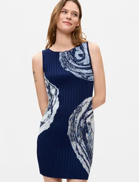 Robes sans manches imprimées BLUE S female - Desigual - FashionsVida