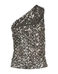 Dixie Top Mujer Plata M Mujer