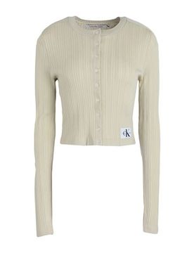 Calvin Strickjacke Damen Cremeweiß L,M Damen