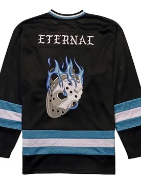 T-shirt à Manches Courtes Nightmare Hockey Black L - DGK - FashionsVida