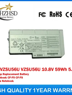 CF-VZSU56U VZSU56U 10.8V 59Wh 5.8Ah Genuine Original Laptop Replacement Battery For Panasonic Toughbook CF-F9 CF-F8 Notebook - Aliexpress - FashionsVida