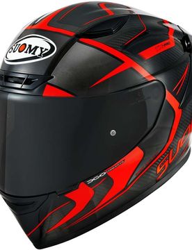 Casco Moto Integrale Racing TX-PRO ADVANCE Rosso Fluo taglia M