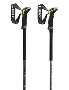 Bâtons Guide Lite 2 Carbon Dark Anthracite / Neon Yellow / Black 105-150 cm Homme