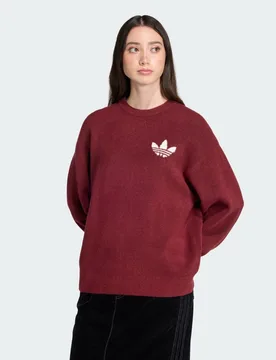 Maglione Originals Athletic Dept Knitted 2XS Shadow Red - Adidas - FashionsVida