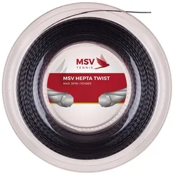 Hepta Twist 200 M Tennis Reel String Anthracite 1.25 mm