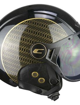 Casco da Bici & Sci 801a EBI GOLD Nero Oro Perlato taglia M