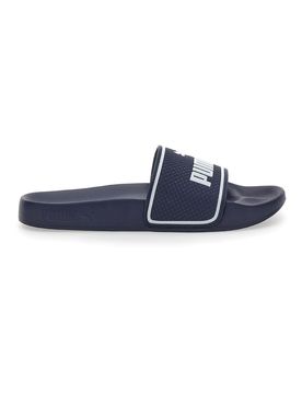 Ciabatte in Gomma Blu con Maxi Logo Leadcat 2.0 JR 37