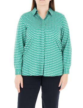 Camicia maniche lunghe VERDE 23
