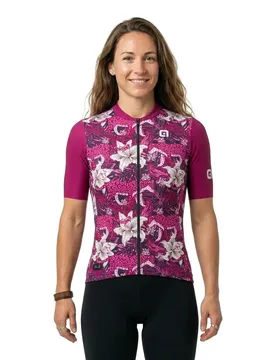 Maillot à Manches Courtes Pr-e Hibiscus