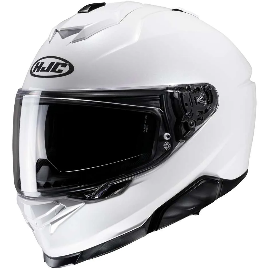 Casco Moto Integrale i71 Perla Bianco taglia S - HJC - FashionsVida
