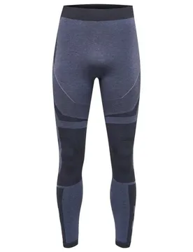 Leggings Mike Seamless Black / Asphalt Melange M